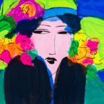 Viso di donna di Walasse Ting