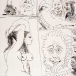 29.3.68 II-III-IV-V-VI di Pablo Picasso