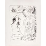 29.3.68 II-III-IV-V-VI di Pablo Picasso