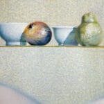 Nudo con natura morta