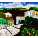 Paesaggio rustico (opera unica) - immagine 2