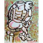 Figura seduta - immagine 2