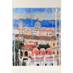 Tramonto incantato sui tetti di Palermo - Stampa su carta di Marco Favata