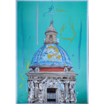 Cup Metal Pop (Tiffany) – Cupola della chiesa del Carmine Maggiore - immagine 2