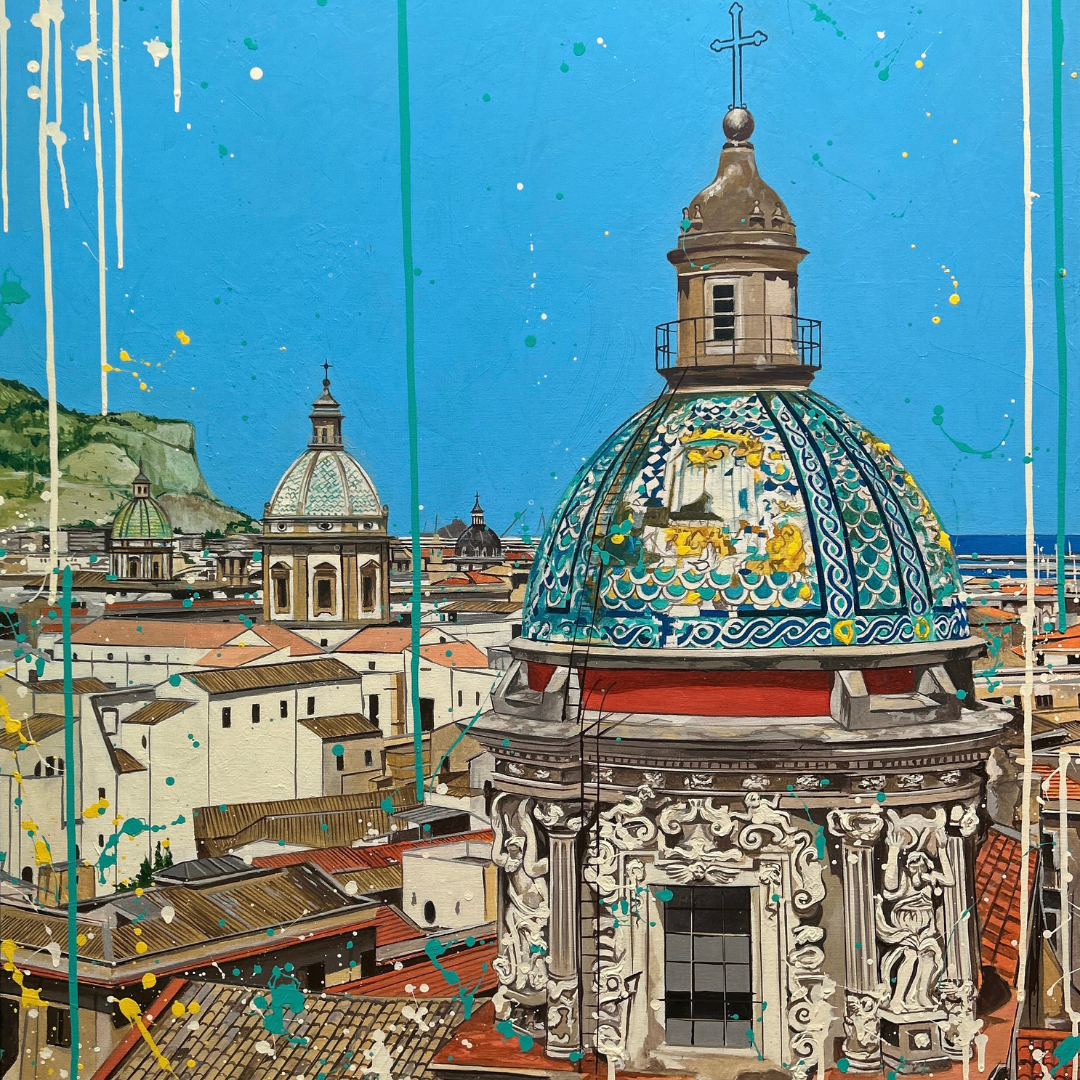0016185_le-tre-cupole-serie-i-tesori-di-palermo.png "Le tre cupole" - Serie "I tesori di Palermo" - immagine 1