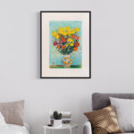 Vaso con fiori di Michele Cascella