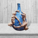 Vaso a goccia blu 01 di Alessandro Costagliola