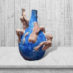 Vaso a goccia blu 02 di Alessandro Costagliola