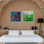 Fiori d'acqua (Green) di Dario Schelfi - immagine 4