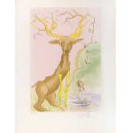 Le cerf se vojant dans l'eau di Salvador Dalì - immagine 2