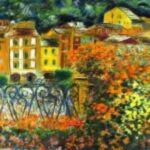 Terrazza a Portofino di Michele Cascella