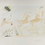 Le couche et la mouche di Salvador Dalì