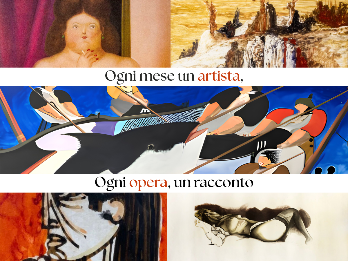 ogni mese un artista, ogni opera un racconto