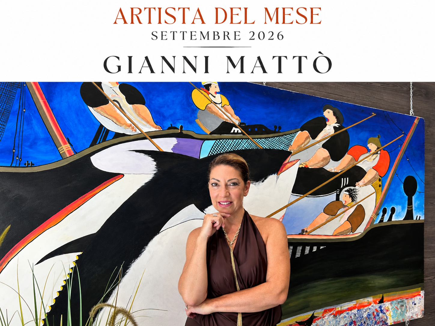 Artista del mese Settembre 2026 Gianni Mattò