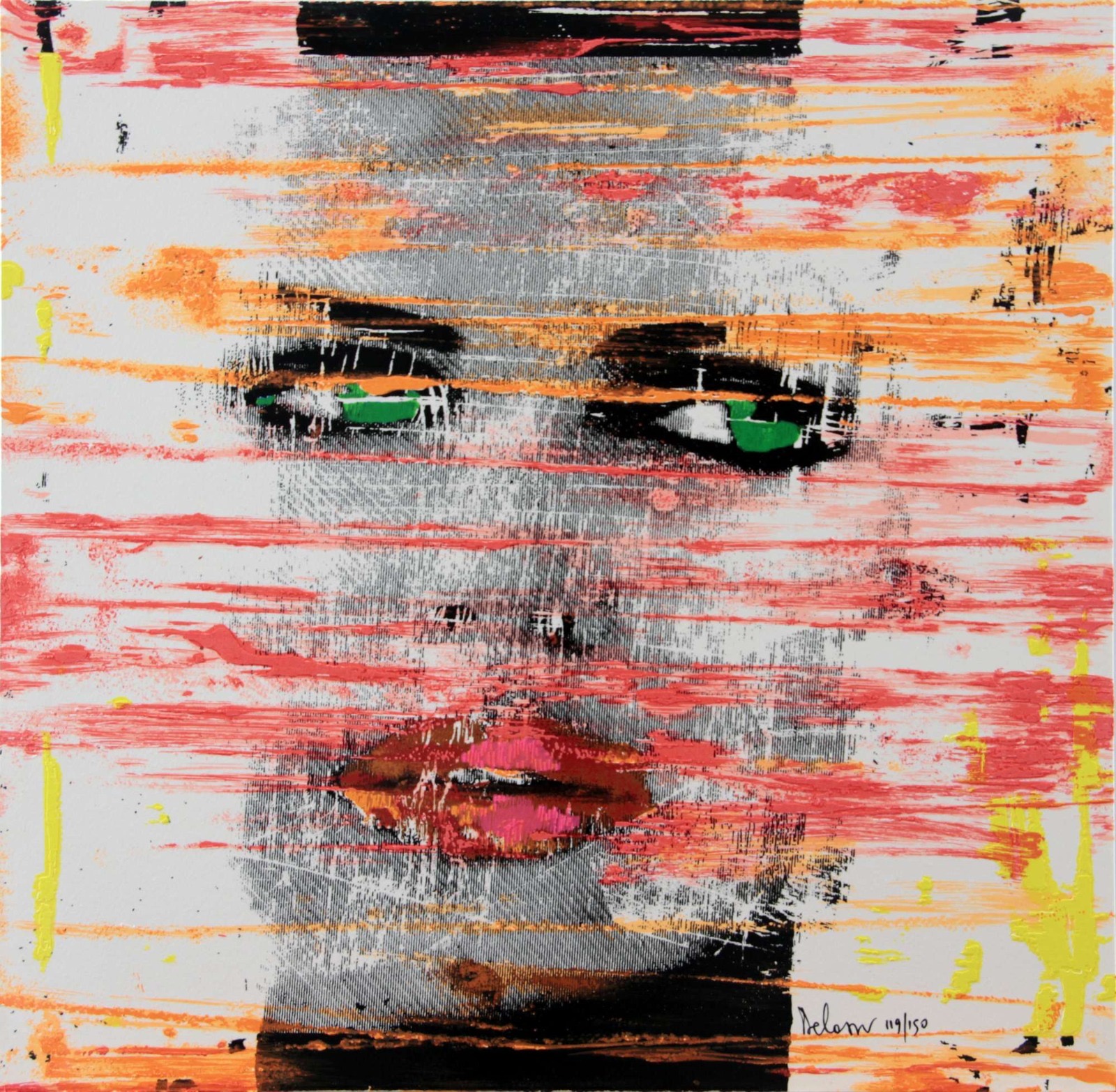 Charlize Theron 40x 40cm Charlize Theron di Pietro Delasco - immagine 1